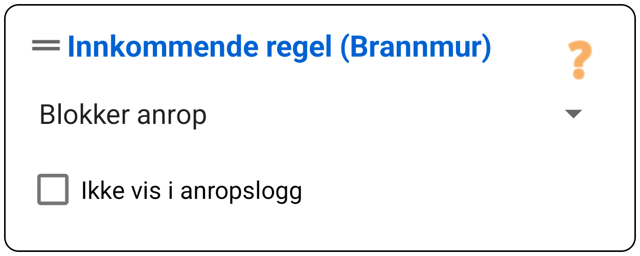 Håndter anrop