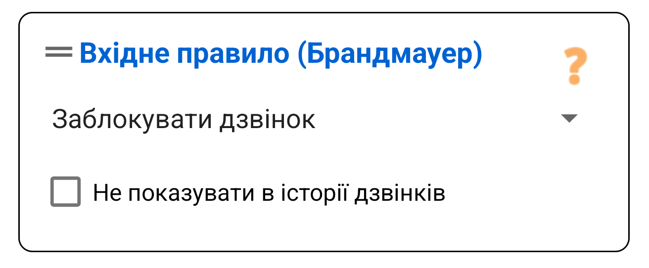 Обробка дзвінка