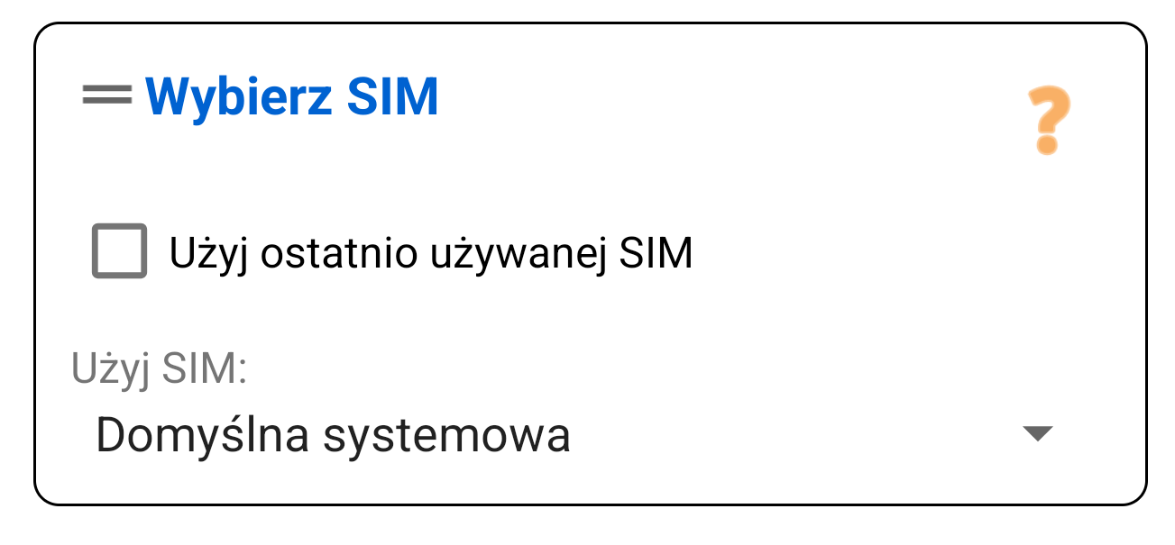 Wybierz SIM