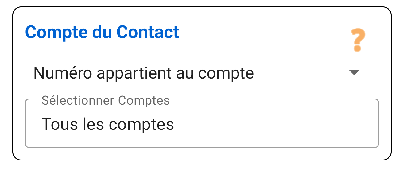 Compte Contact