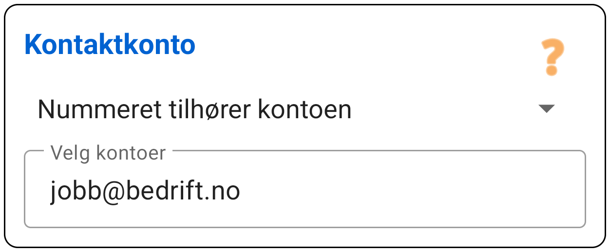 Kontaktkonto