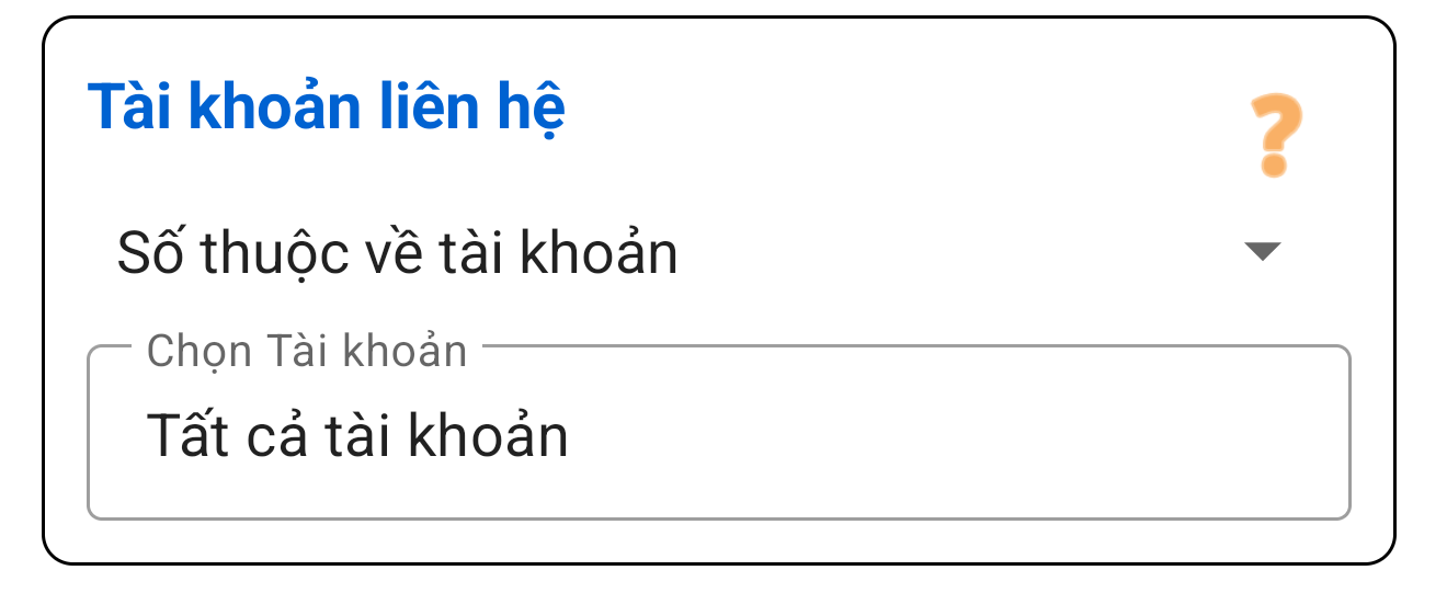 Tài khoản Danh bạ