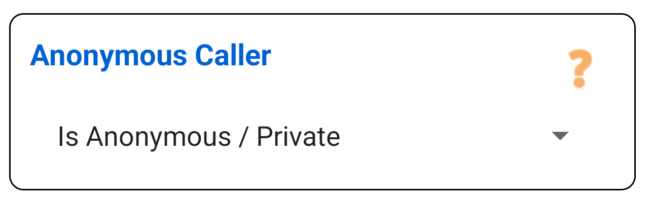 Anonymous Caller