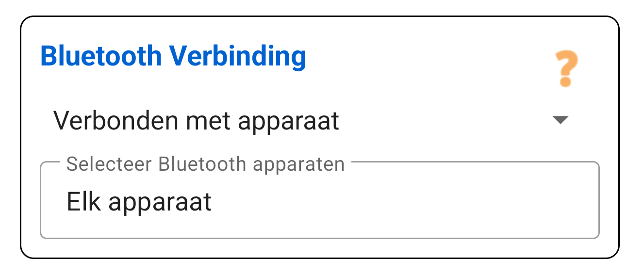 Bluetooth Apparaat
