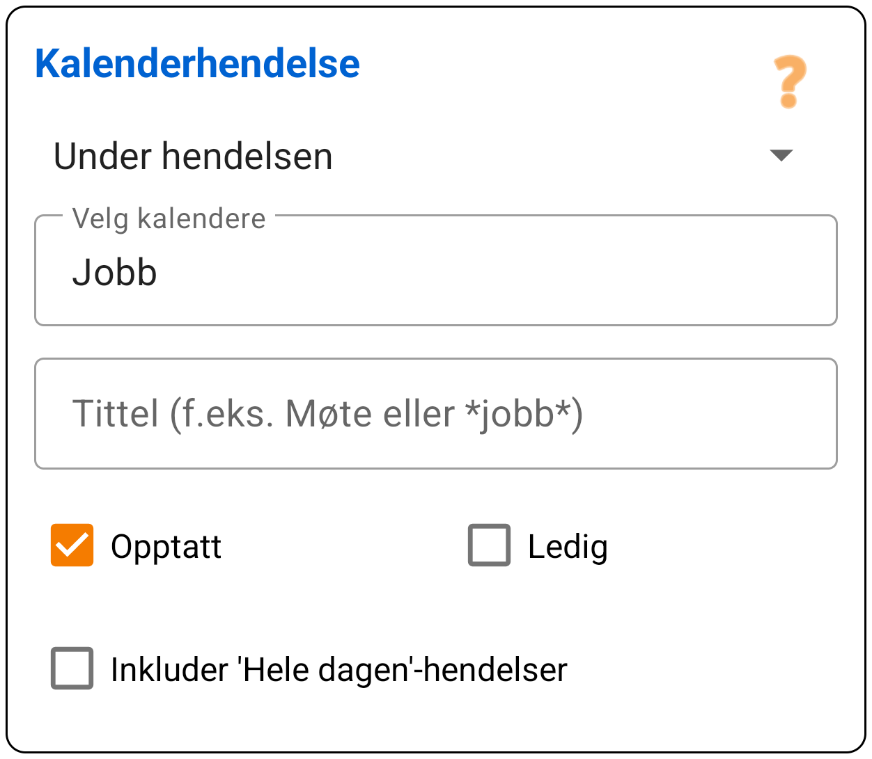 Kalenderhendelse