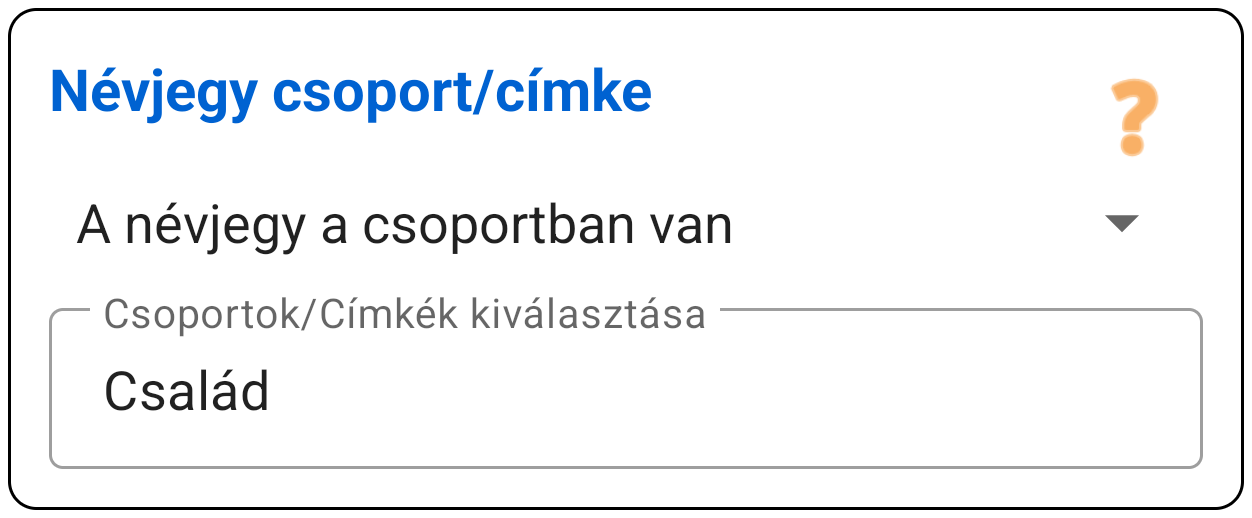 Névjegy Csoport