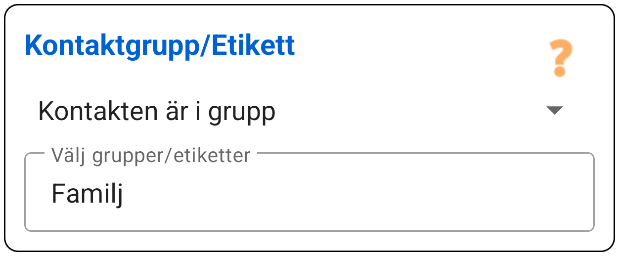 Kontaktgrupper