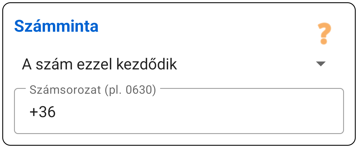 Számminta
