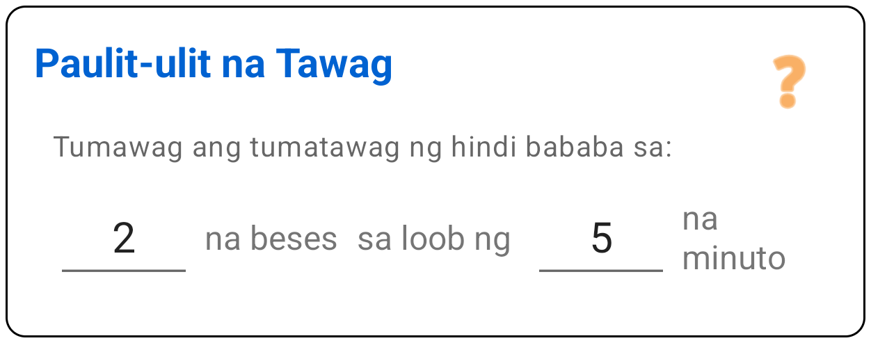Umuulit na Caller