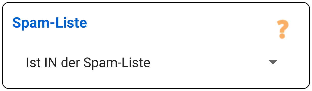 Spam-Liste