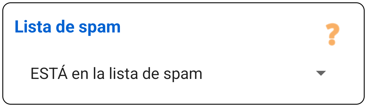Lista Spam