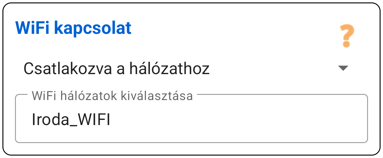 Wi-Fi Hálózat
